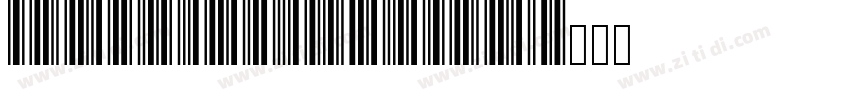 Bar Code 39 lesbar字体转换